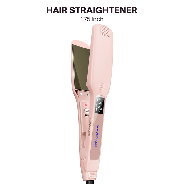 Wavytalk Hair Straightener 1.75 Inch for Effortless Straightening