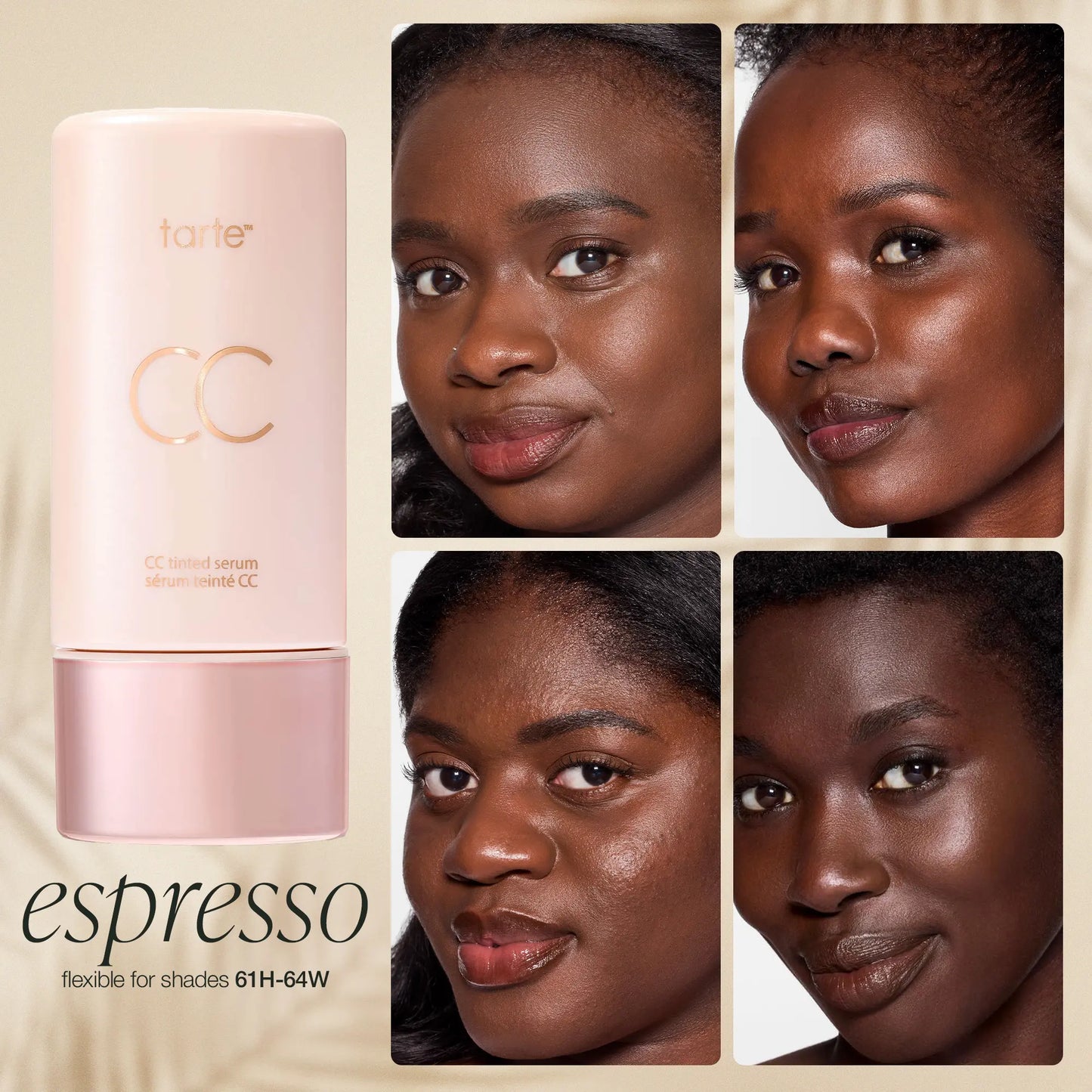 Tarte Summer Skin Essentials - CC Color-Correcting Tinted Serum + Creaseless Setting Powder