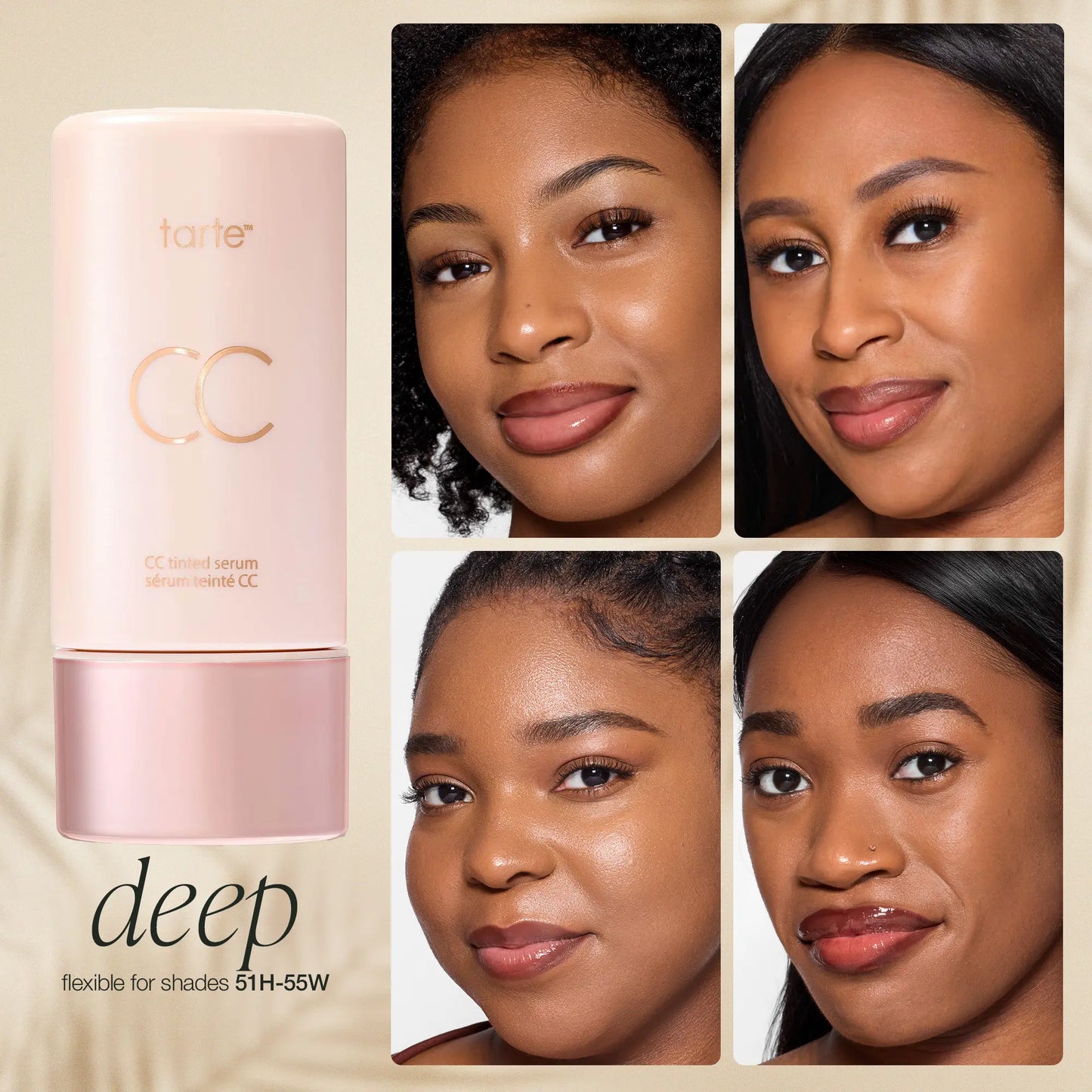 Tarte Summer Skin Essentials - CC Color-Correcting Tinted Serum + Creaseless Setting Powder