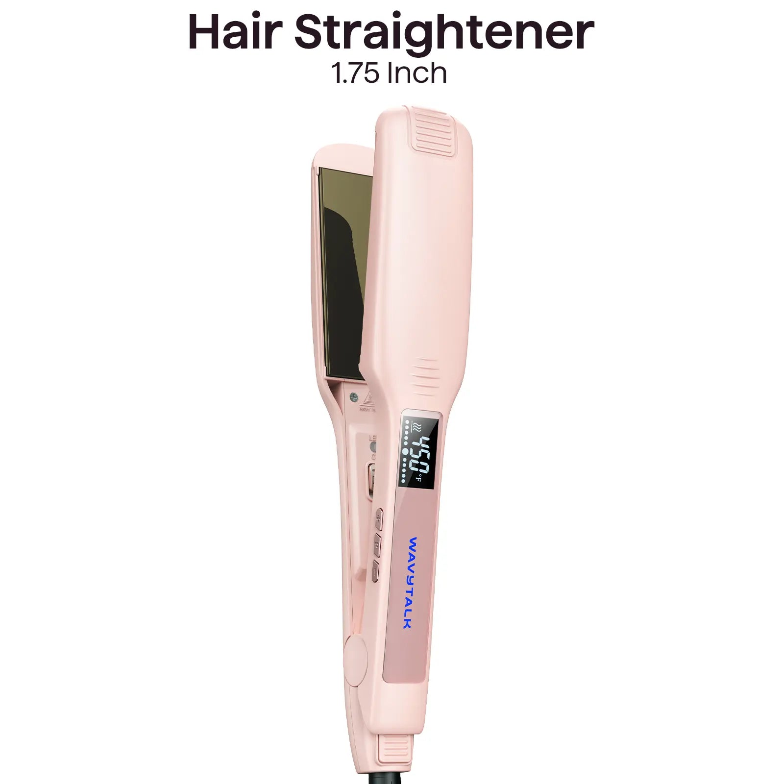 Wavytalk Hair Straightener 1.75 Inch for Effortless Straightening