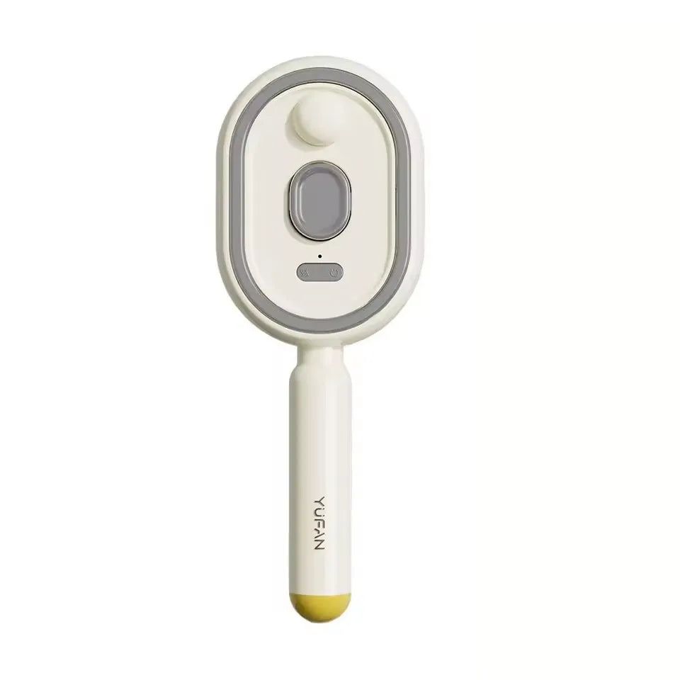 New Electric Hair Care Comb with Spray and Massage, Antistatic, Self-Cleaning, Hair Oil Applicator for Women and Girls