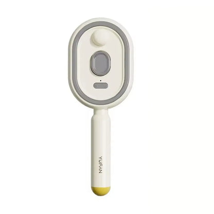 New Electric Hair Care Comb with Spray and Massage, Antistatic, Self-Cleaning, Hair Oil Applicator for Women and Girls