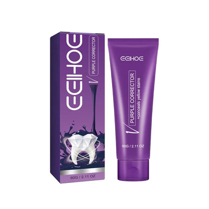 30Ml V34 Smilekit Purple Toothpaste Removes Tartar Clean Oral Hygiene Fresh Breath Whitening Teeth Care Products