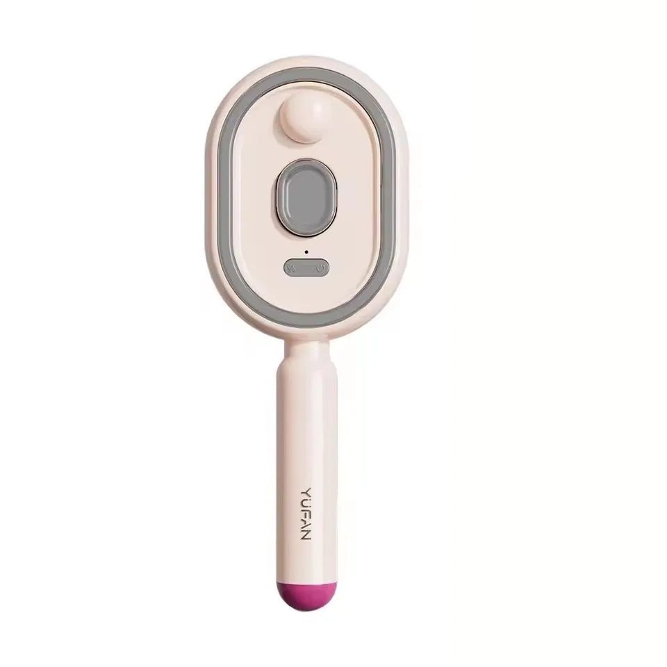 New Electric Hair Care Comb with Spray and Massage, Antistatic, Self-Cleaning, Hair Oil Applicator for Women and Girls